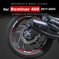 Wheel Sticker Motorcycle Waterproof Rim Stripe Dominar 400 2022 Accessories For Bajaj Dominar400 2017 2018 2019 2020 2021-2023