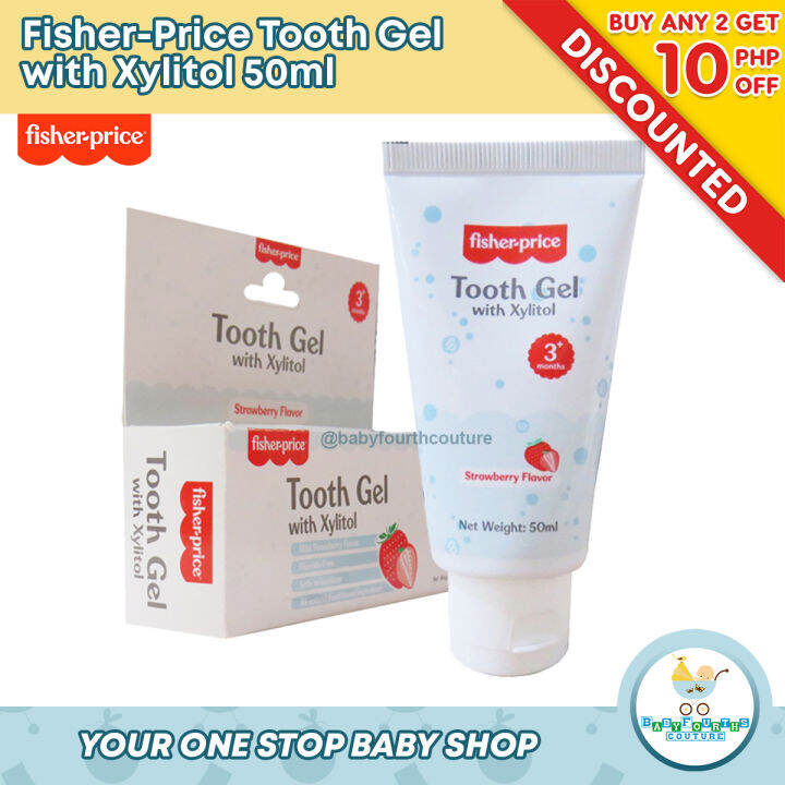 FisherPrice Baby Tooth Gel with Xylitol 50ml Lazada PH