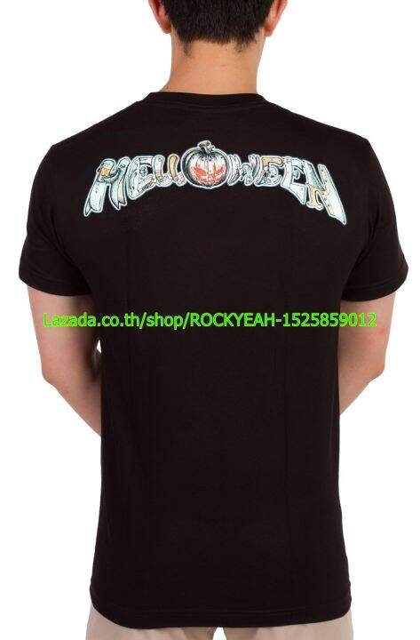 เสื้อวง-helloween-เสื้อเท่ห์-แฟชั่น-เฮลโลวีน-ไซส์ยุโรป-rdm1108