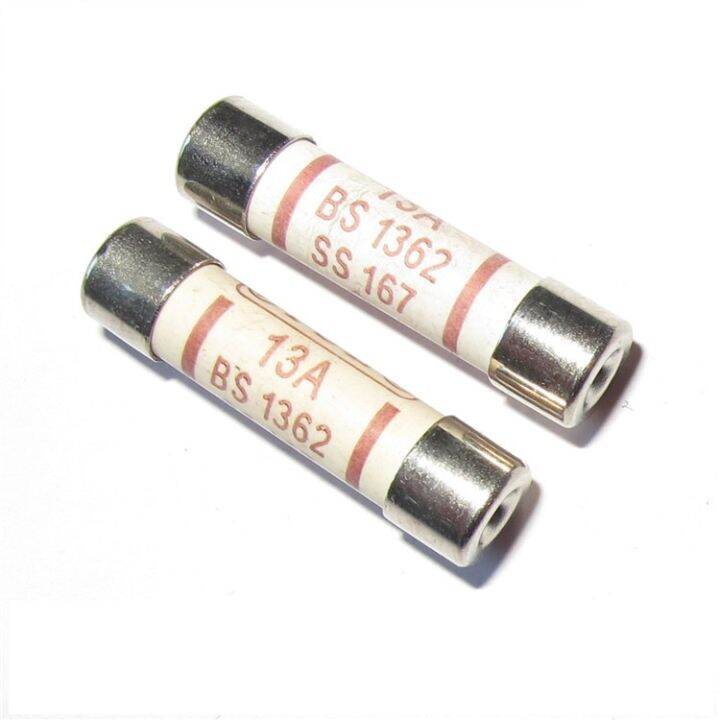 Domestic Fuses BS1362 6*25mm Filling Sand Riot Ceramic Fuse UK Standard