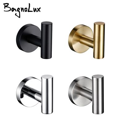 Circle Stainless Steel Black Chrome Brushed Gold Nickel Bathroom Kitchen Bedroom Hardware Pendant Clothes Wall Hook Clothes Hangers Pegs