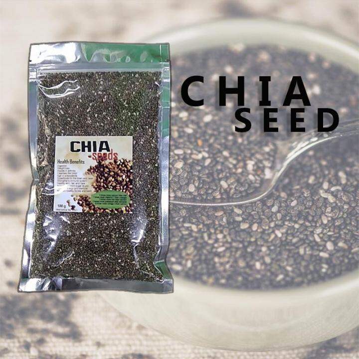 Organic Chia Seeds 100 grams Lazada PH