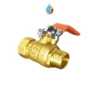 。 Water Valve Two-Way Connector Switch Valve Water Inlet Valve Boiler Control Valve Installation Accessories Steam High Temperature Resistance