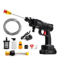 ﹊✢✎ 21V 1500mAH High-pressure Water Gun Garden Watering Glue Car Washing Lithium Car Washing Machine Cleaning Pump