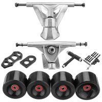 DIY CX7 Land Surfboard Bracket Skateboard Big Fishboard Bridge Skateboard Bearings Steering Axle Skate Board Accessories