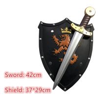 1:1 Medieval Warrior Royal Guard Heart Shield Cosplay Weapon Prop Movie Game Anime Role Play Halloween Link Cos Gift PU