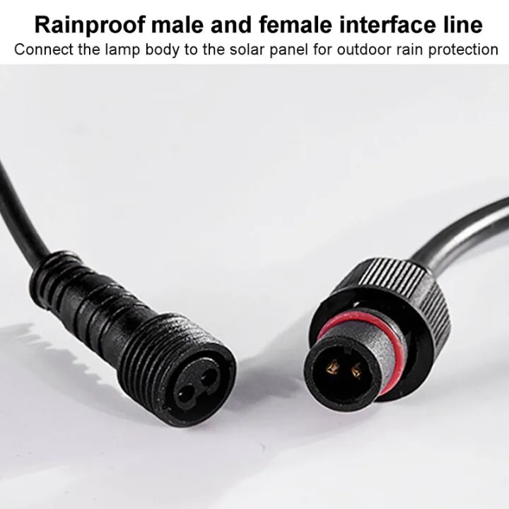 Solar Light Extension Cable 5 Meters Power Cord Solar Powered