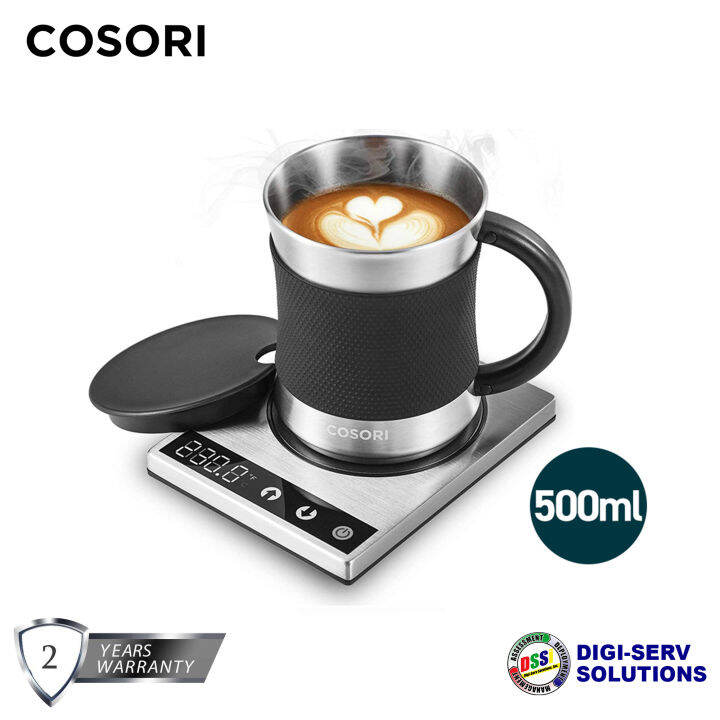 COSORI Coffee Mug Warmer & Mug Set, Touch Tech & LCD Digital Display, 304,  New