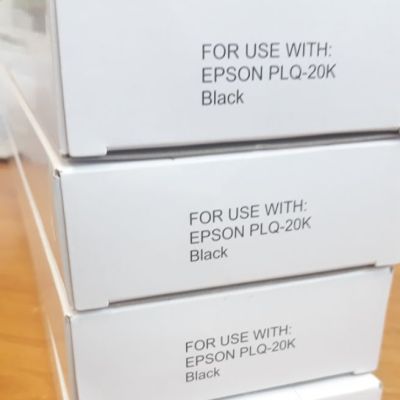 RIBBON EPSON PLQ-20(กล่องขาว)