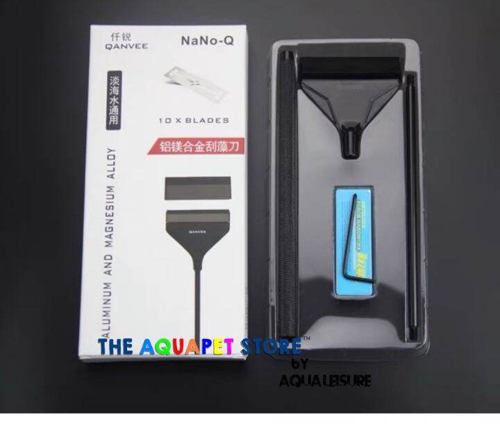 QANVEE NANOQ / Q1 /Q3 ALGAE SCRAPER AQUARIUM MAINTENANCE Lazada