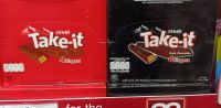 เดลฟี่ เพค-อิท  Take-it 4Fingers มี 2 รส ช็อกโกแลตนมสอดไส้เวเฟอรร์และDark Chocolate สอดไส้เวเฟอร์(10*35กรัม) ช็อกโกแลต ขนมยกแพ็ค ขนมเด็ก ขนมราคาถูกๆ