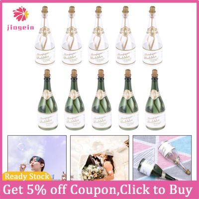 Jiogein 12 Pcs Outdoor Summer Toys Champagne Bubble Bottle Wedding Decoration Bottle Baby Bride Bubble