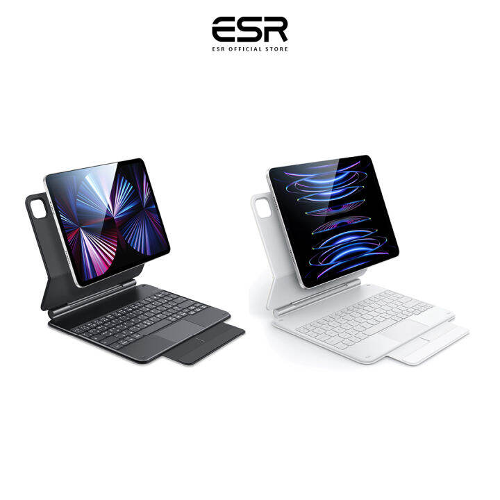 ESR Rebound Keyboard Case for iPad Air 5/4/Pro 11 เคสคีย์บอร์ด เคสไอแพด Lazada.co.th