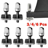 3/4/6pcs Surfboard Fin Screw M4 Bolts Longboard Sliding Screws Nails Replacing