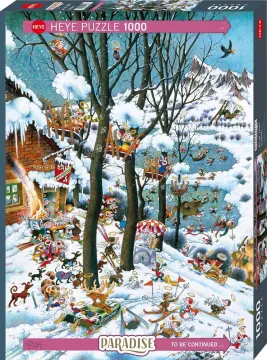  Heaven and Hell - 1500 Piece Puzzle : Toys & Games