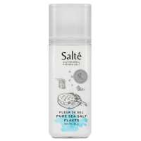 ซอลท์เต้เกล็ดดอกเกลือทะเลบริโภคไม่เสริมไอโอดีน 65กรัม ✿ Salte Pure Sea Salt Flakes 65g.