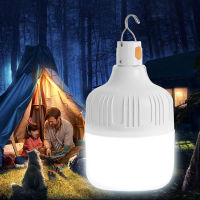 Portable Camping Lights USB Rechargeable Lamp Led Light Bulb with Battery Lantern Emergency High Power Tents Lighting Camping