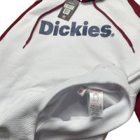 Dickies เสื้อแจ็กเก็ต มีฮู้ด สีขาว กรมท่า และสีแดงเข้ม สไตล์อิตาลีTH