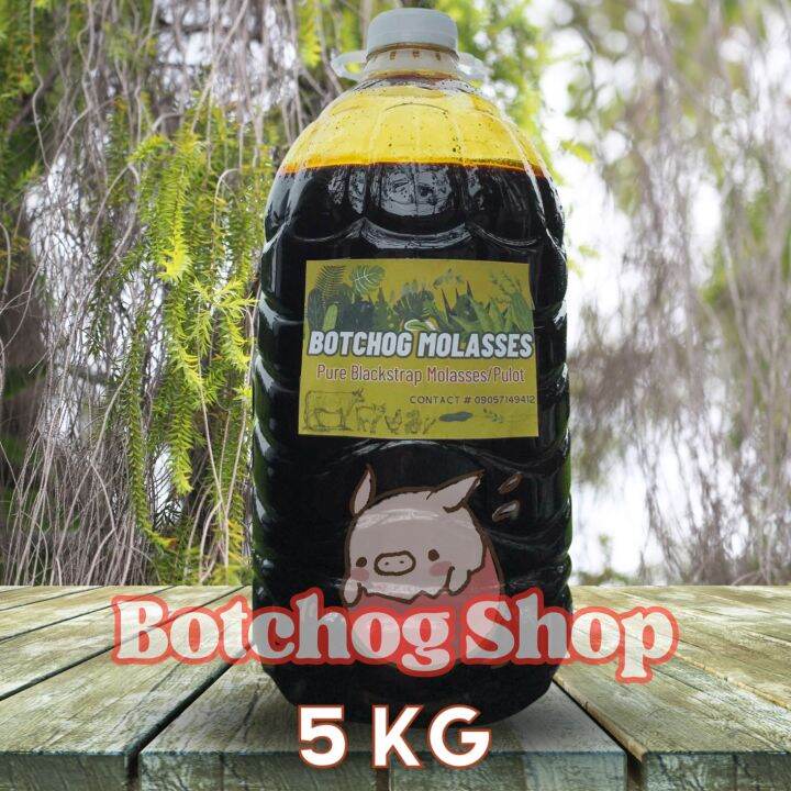 5 kg Pure Organic Blackstrap Molasses/Pulot Good for Animals and