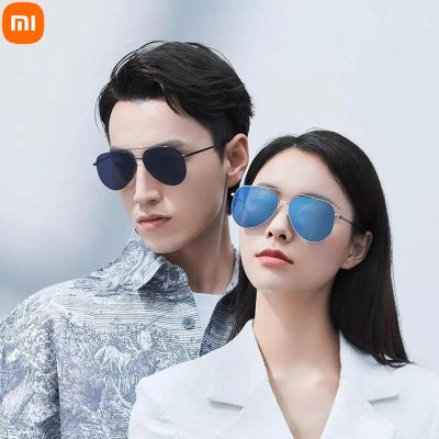 Xiaomi Mijia แว่นตากันแดด เลนส์โพลาไรซ์ HD ไนล่อน ป้องกันรังสียูวี 400 กันน้ํามัน สําหรับผู้ชาย ผู้หญิง เหมาะกับการพกพา เล่นกีฬา เดินทาง กลางแ