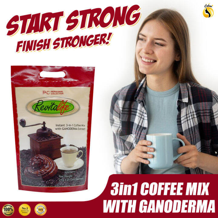 Personal Collection Revitalife 3in1 Instant Coffee with Ganoderma