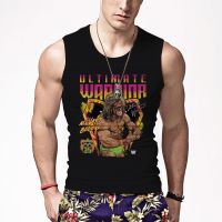 Sports 2023 Summer Mens WWE Tank Top Tight Ultimate Warrior 3D Fashion Casual Print