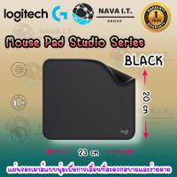 NP  Logitech Mouse Pad Studio Series BLACK แผ่นรองเมาส์ รับประกัน 1 ปี แผ่นรองเมาส์ สวยๆ