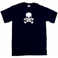 Skull and Cross Bones  Mens Shirt Pick Size Color Small - 6XL  9D41