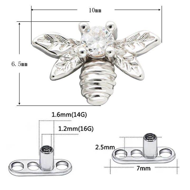 online-sky-joy-musi-dermal-anchor-g23ไทเทเนียมผึ้งผิวเจาะเครื่องประดับ