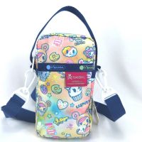 LeSportsac guinness confirmed 2021 new handsets fashion canvas printing one shoulder hand inclined shoulder bag 3505