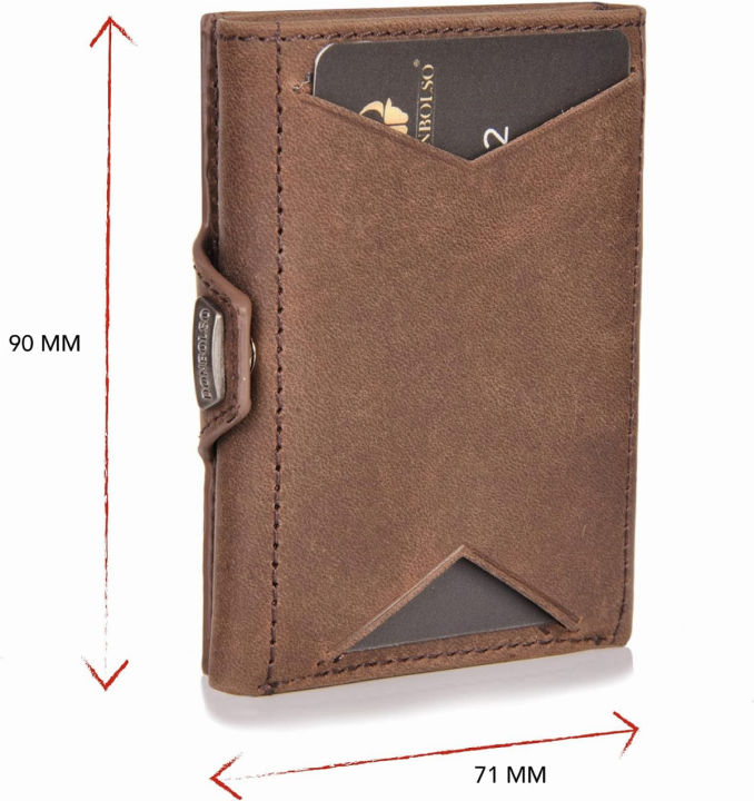 donbolso-wallet-nextgen-i-modern-slim-wallet-without-coin-pocket-i-trifold-purse-with-rfid-protection-i-up-to-11-cards-i-genuine-leather-credit-card-holder-for-men-and-women-i-vintage-brown-vintage-br