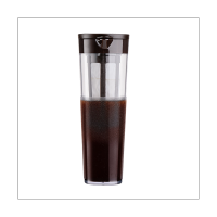 Coffee Pots High Capacity Iced Brew Coffee Maker Filter for Tea Juice Hand Coffe Kettle Brown