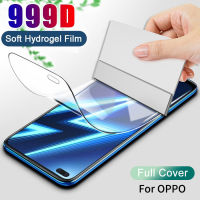 ล์มไฮโดรเจลแบบเต็มหน้าจอ OPPO F11 F9 Pro F5 F7 A57 A76 A77s A17 a3S A5S A12 A12e A15 A15s A52 A53 A54 A55 A16K A74 a76 A83 A92 A93 A94 A95 A5 A9 2020 Reno 2 2f 3 4 4F 5 5F 6 6Z 7 8T Pro ฟิล์มป้องกัน