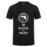 Glock Handgun Usa Logo T Shirt Men Cotton Tshirt Tee Camisetas Gildan