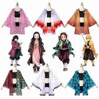 （ใหม่） Anime Demon Slayer Kimetsu Kamado Nezuko ชุดว่ายน้ำ Slayer No Yaiba Kochou Shinobu บิกินี่ชุดคอสเพลย์