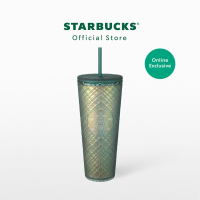 Starbucks Jeweled Soft Touch Dichroic Green Cold Cup 24oz. ทัมเบลอร์สตาร์บัคส์พลาสติก ขนาด 24ออนซ์ A11146861