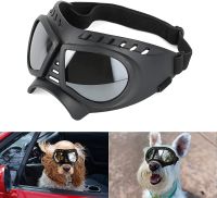 Dog Goggles Large Small-Medium Dog UV Sunglasses Windproof Snowproof Soft Frame Glasses for Long Snout Dogs Eyes Protection