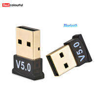 อะแดปเตอร์5.0บลูทูธที่เข้ากันได้กับ Usb ไร้สายเสียงเพลงตัวแปลงสเตอริโอตัวรับสัญญาณดองเกิลสำหรับทีวีพีซี