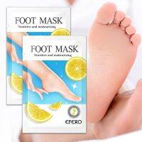 【CW】 Feet Exfoliating Foot Masks Pedicure Socks Exfoliation Scrub for Mask Remove Dead Skin Heels Peeling For Spa