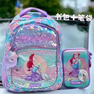 Ariel backpack and outlet lunchbox