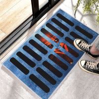 【YF】♂  Anti Horror Clown Room Rug Hallway Floor Bedroom Entrance Doormat