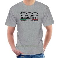 New Men T-Shirt Customized Discount Top Tee T-SHIRT stampa 500 ABARTH UOMO vari colori Short Sleeve Cotton T-shirt Vintage Print Tee Top Fashion O3HU