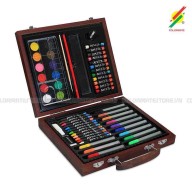 Bộ màu vẽ đa năng hộp gỗ Colormate MS 56W thumbnail
