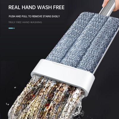 360 Rotating Flat Mop With Bucket Squeeze Mop Automatic Spin Wooden Floor Mop Free Hand Washing Lazy Mop Household Cleaning Tool