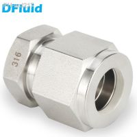 SS316L Tube End CAP plug 1/8 1/4 3/8 1/2 3/4 inch 3 4 6 8 10 12 16 25 mm Tube Fitting 3000psig Stainless Steel replace Swagelok