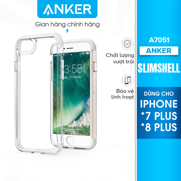 Ốp lưng Anker SlimShell cho iPhone 7 Plus / iPhone 8 Plus – A7051