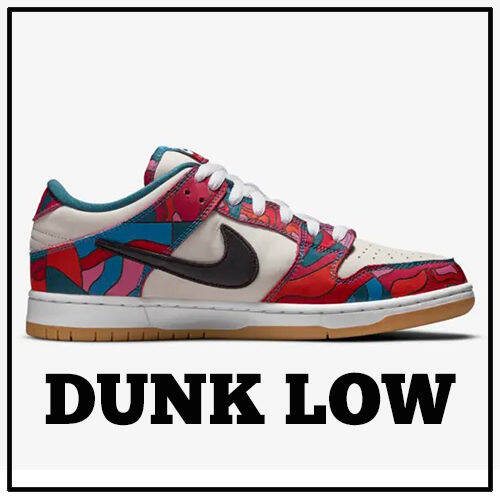 sb parra dunk low pro abstract art stockx