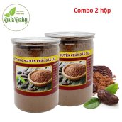 [HCM]Combo 600g Bột cacao nguyên chất 100% Đak Lak không đường không phụ gia đắng đậm- 2 hũ 300g