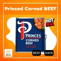 ฺBest Seller Princes Corned Beef 340g ปริ๊นท์ คอร์เนดเนื้อ 340 กรัม พร้อมส่ง สินค้านำเข้า Import Princes Corned Beef พร้อมส่ง