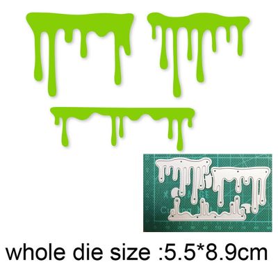 dies Drop Border cutting Stencils for Scrapbooking Paper Card Making Decoration Embossing